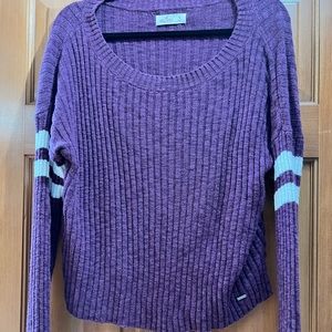 Hollister Purple Sweater - medium
